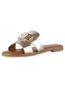 Мюли VAN HILL, золотой