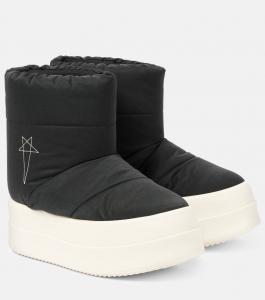 Лунные ботинки DRKSHDW Mega Bumper Rick Owens, цвет black/pearl/milk/milk