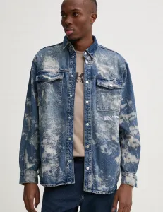 Джинсовая рубашка Karl Lagerfeld Jeans, синий