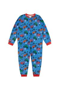 Комбинезон-трактор с длинными рукавами Harry Bear, синий