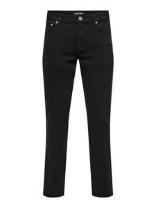 Only & Sons Джинсы 'ONSLoom' черные, Slim fit