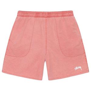Шорты Stussy Pigment Stock Water Short, розовый