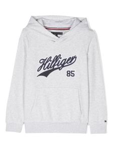 Худи с логотипом Tommy Hilfiger Junior, серый