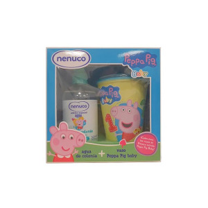 Детская туалетная вода Estuche Peppa Pig Colonia Spray + Vaso Nenuco, 240 ml + Vaso