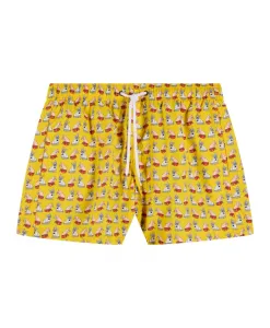 Летние желтые шорты для серфинга Sundek, желтый