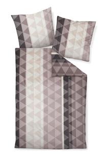 Постельное белье Janine цвет песочный, лиловый, коричневый, 135/200 см