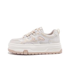 Низкие женские кроссовки SAFIYA, Pearl White