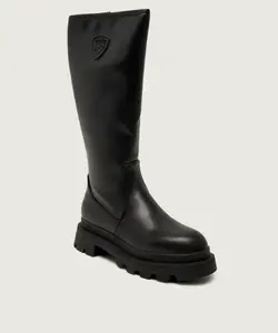 Kimmel01 Кожаные сапоги для верховой езды Blauer, черный