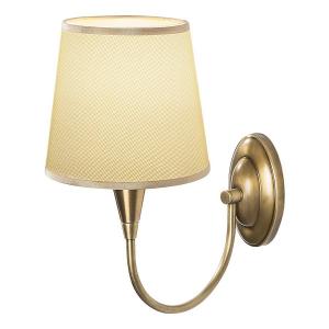 Настенный светильник Opviq Pardo, смешанная ткань / утюг - 1 пламя