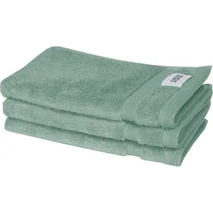 Гостевое полотенце из коллекции SCHÖNER WOHNEN Cuddly с быстро сохнущим качеством Airtouch Schöner Wohnen-Kollektion, Salbei