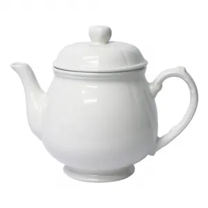 Белый чайник San Claudio Naranco, разноцветный