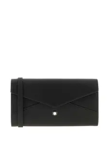 Кожаный кошелек MONTBLANC, черный