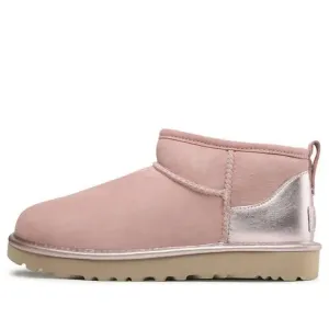 Кроссовки cassic ultra mini shine 'pink' Ugg, розовый