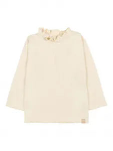 Блузка из мелкого рубчика Bamboom, слоновая кость