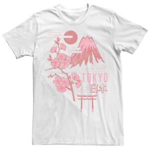 Мужская футболка Fifth Sun Tokyo Japan с кандзи Licensed Character