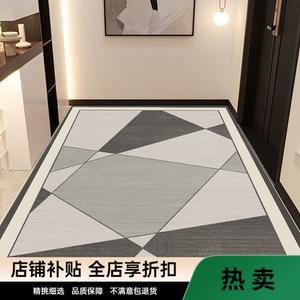 Budis Ковер 40х60 см для прихожей и ванной, абсорбирующий, с геометрическим дизайном, не скользит, Fuxiang 7