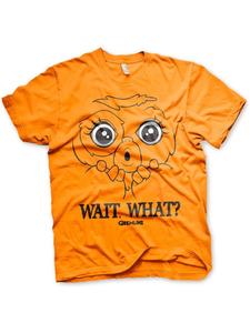 Футболка Подожди. Что? Футболка оранжевого цвета Gremlins