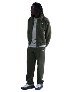 Мужская спортивная куртка-бомбер Sportswear Club с высоким ворсом Nike, Sequoia/White