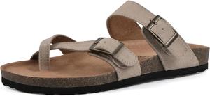 Сандалии WHITE MOUNTAIN Gracie с анатомической стелькой, Sandal Wood/Suede