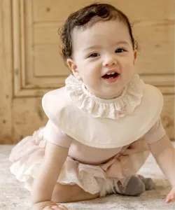 Вкусный нагрудник Panpantutu, цвет French Milk