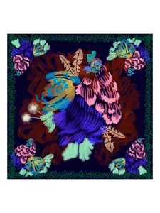 Платок с принтом Henrik Vibskov, синий