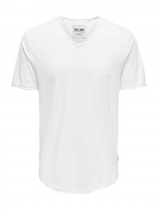 Only & Sons Футболка 'ONSBENNE' в белом цвете