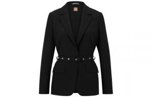 HUGO BOSS Куртка женская Black V-образный вырез Moderate Others