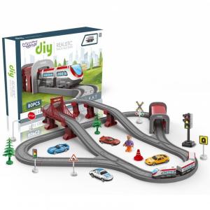 Электропоезд Путь Мостовой Тоннель 80 эл. Woopie