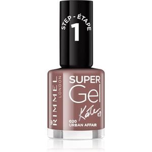 Гибридный лак для ногтей Rimmel Super Gel By Kate без использования УФ/LED абажура 020 Urban Affair 12 мл