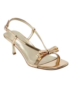 Женские босоножки Danzy Bow с квадратным носком Marc Fisher, золотой