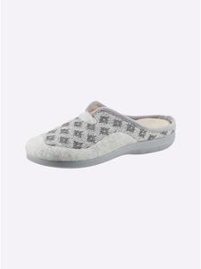 WITT WEIDEN Тапочки светло-серого цвета с серым узором