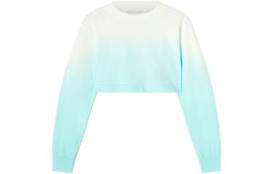 Укороченный топ женский светло-голубой Palm Angels