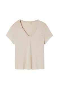 Базовая футболка SON American Vintage, бежевый