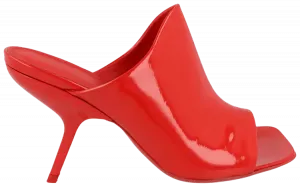 Женские мюли Ferragamo Era из лакированной кожи, красный