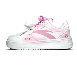 ANTA Комфортные противоскользящие износостойкие низкие кроссовки для скейтбординга, женские, белые