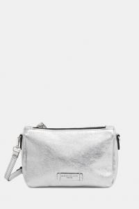 Кожаная сумка nora pouch Gianni Chiarini, серебряный