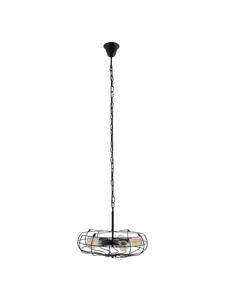 Näve Подвесной светильник "ALEX" черного цвета - (Д)47,5 см x (Ш)47,5 см x (В)14,5 см