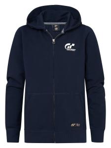 Толстовка с капюшоном на молнии Petrol Industries, темно-синий