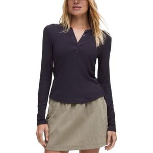 Футболка с втачным рукавом Women's Lululemon, синийmoth