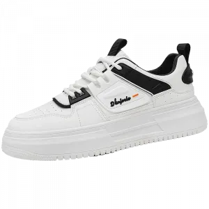 BOLE Антискользящие износостойкие низкие скейтерские кеды мужские белый хаки, цвет White Khaki