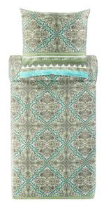 Постельное белье Bassetti зеленый, 200/200 см