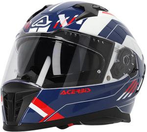 Шлем Acerbis x-way graphic, White/Blue/Red