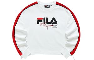 Свитшот женский стандартный белый FILA FUSION