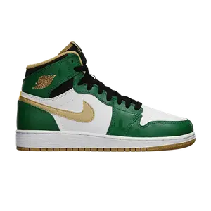Кроссовки Air Jordan 1 Retro High OG GS 'Celtics', зеленый
