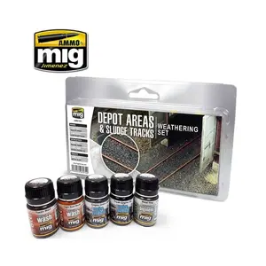 Зоны складов и шламовые пути, Weathering Products