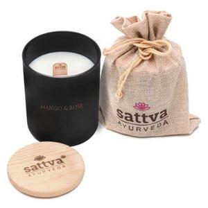Соевая свеча Sattva Mango and Rose 200 мл Sattva Ayurveda