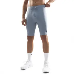 Мужские спортивные шорты для зала Gym-BikerShorts Siroko, светло-голубой