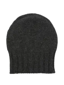 Шапка бини в рубчик Beyou, серый