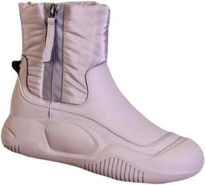 Женские модные короткие ботинки - толстая подошва, высокий каблук, теплые, легкие и удобные - подходят для повседневного ношения или работы. SPKFHD, Khaki