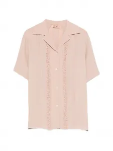 Рубашка с оборками Nº21, розовый